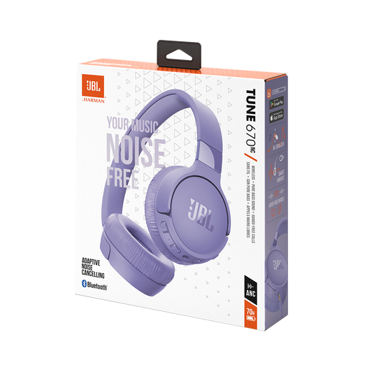 JBL Tune 670NC | Fones de ouvido On-Ear sem fio com cancelamento